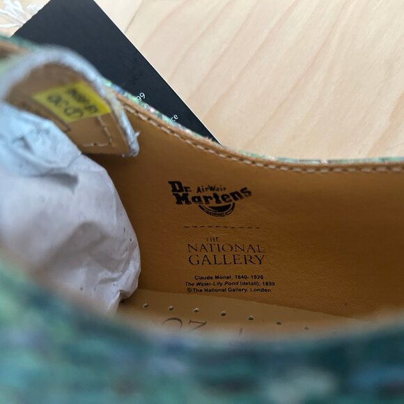 Dr Martens 1461 The National Gallery Monet Oxford Shoes - Picture 8 of 14